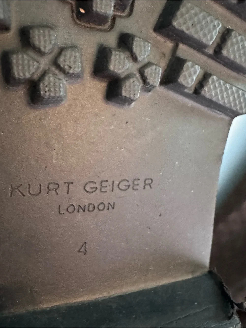 Kurt Geiger Black Patent Combat Boots with Multicolor Studs Girls' Mini Bax Boot
